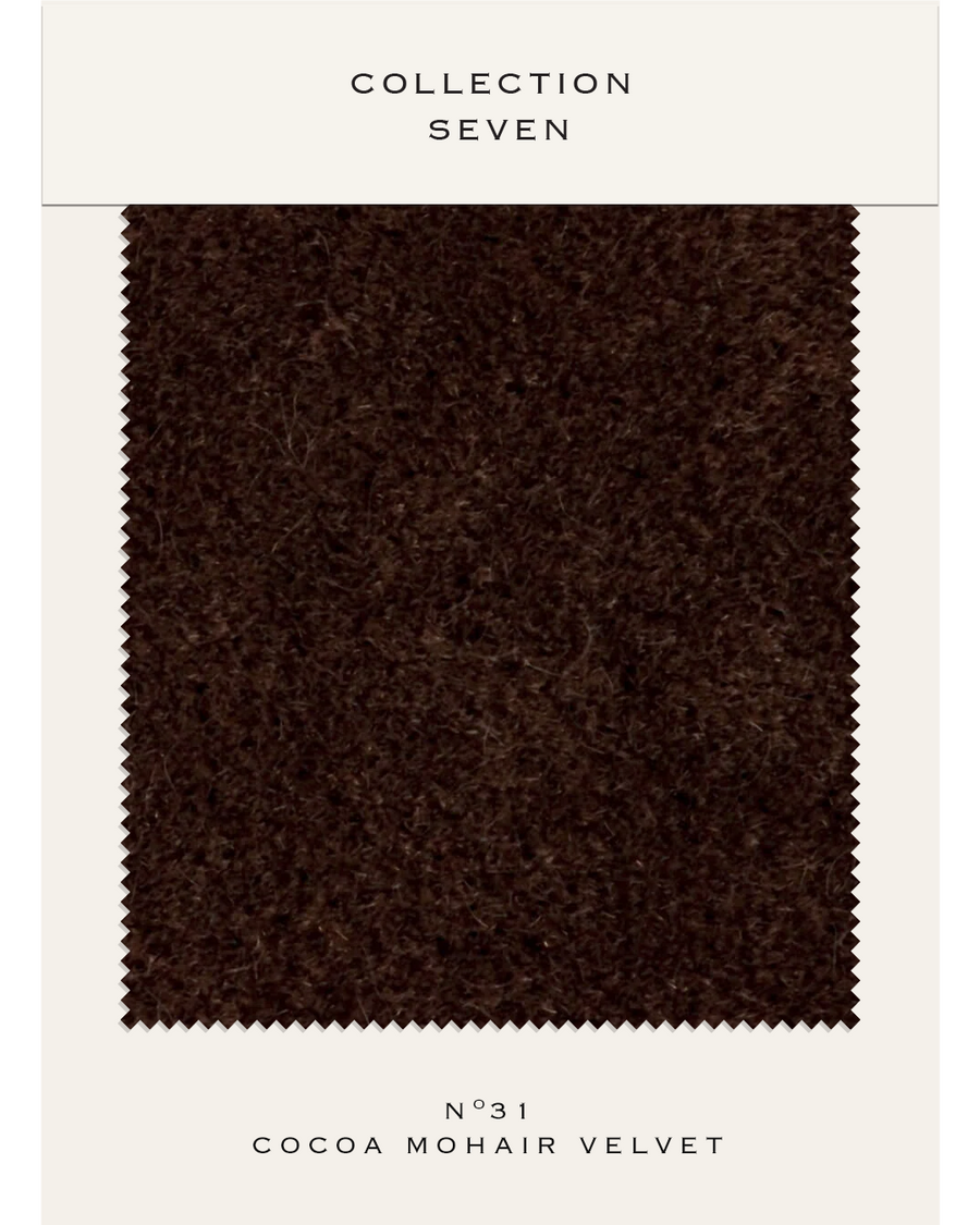 Cocoa Mohair Velvet