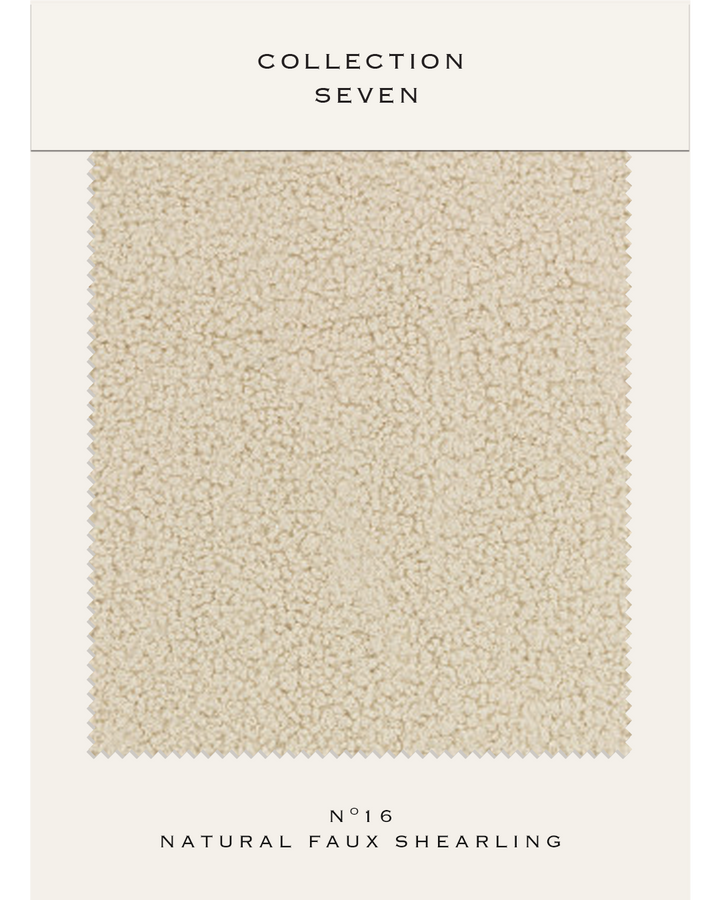 N°16 Natural Faux Shearling